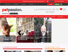 Tablet Screenshot of petpassion.tv