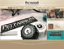 Tablet Screenshot of petpassion.com.br